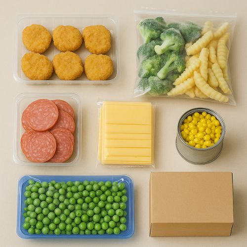 Pink And Black Modern Initials Logo Design 4